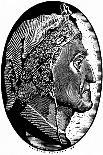 Dante Alighieri (1265-132), 1918-Sergei Vasilievich Chekhonin-Framed Giclee Print
