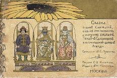 Costume Design for the Opera the Golden Cockerel by N. Rimsky-Korsakov-Sergei Vasilyevich Malyutin-Framed Giclee Print
