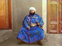 Mohammed Alim Khan, the Last Emir of Bukhara, 1911-Sergey Mikhaylovich Prokudin-Gorsky-Giclee Print