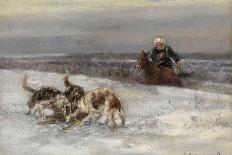 Hunting Scene-Sergey Semyonovich Voroshilov-Framed Giclee Print