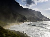The Fluted Ridges of the Na Pali Coast on the North Shore of Kauai, Hawaii No.2-Sergio Ballivian-Framed Premier Image Canvas