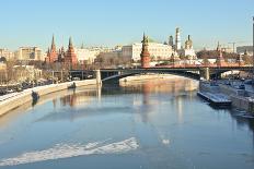 The Moscow Kremlin is A Unesco World Cultural Heritage-sergunt-Framed Photographic Print