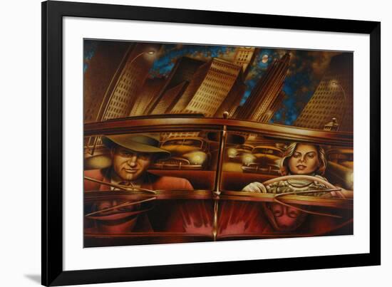 Serie noire-Alain Cardinal-Framed Art Print