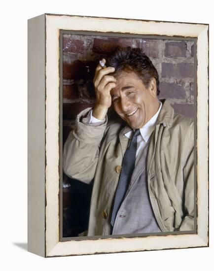 serie televisee Columbo with Peter Falk (inspecteur Columbo), 1968- 1978 (photo)-null-Framed Stretched Canvas