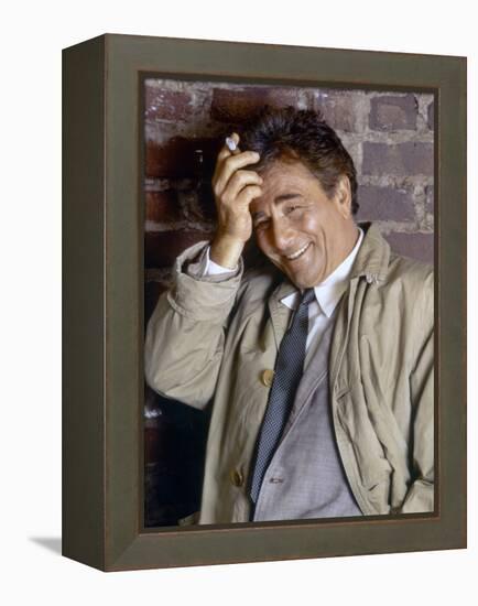 serie televisee Columbo with Peter Falk (inspecteur Columbo), 1968- 1978 (photo)-null-Framed Stretched Canvas