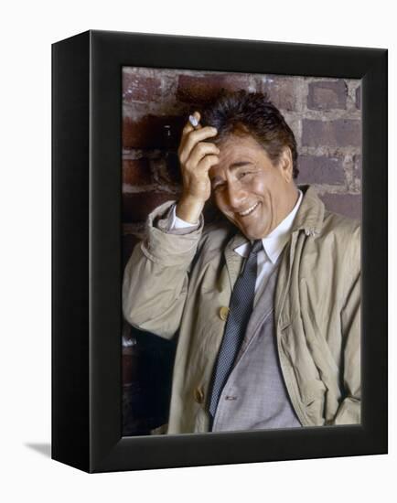 serie televisee Columbo with Peter Falk (inspecteur Columbo), 1968- 1978 (photo)-null-Framed Stretched Canvas