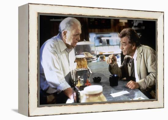 Serie televisee COLUMBO with Peter Falk (inspecteur Columbo), 1971-2003 (photo)-null-Framed Stretched Canvas