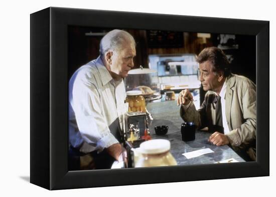 Serie televisee COLUMBO with Peter Falk (inspecteur Columbo), 1971-2003 (photo)-null-Framed Stretched Canvas