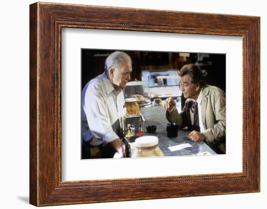 Serie televisee COLUMBO with Peter Falk (inspecteur Columbo), 1971-2003 (photo)-null-Framed Photo