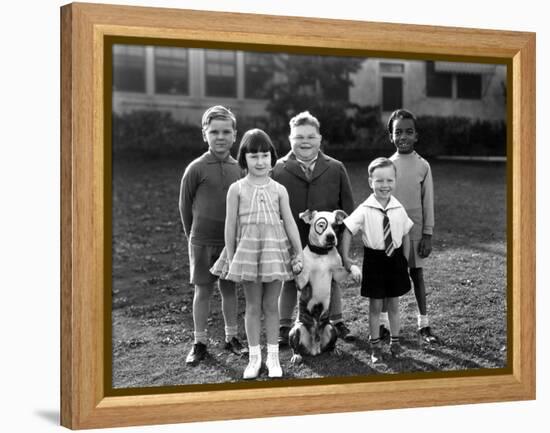 Serie Televisee Les Petites Canailles Little Rascals, C. 1930-null-Framed Stretched Canvas