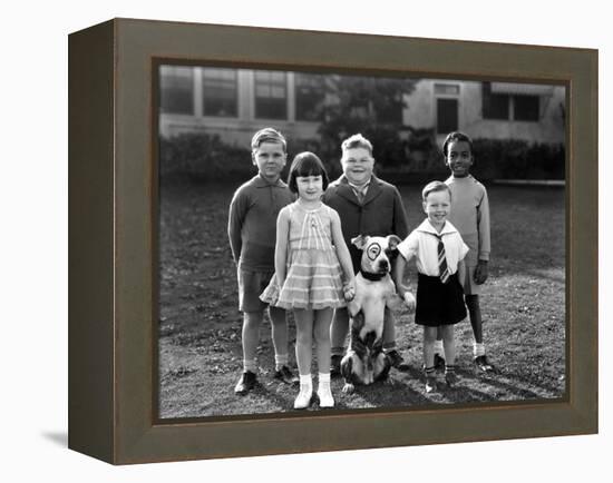 Serie Televisee Les Petites Canailles Little Rascals, C. 1930-null-Framed Stretched Canvas