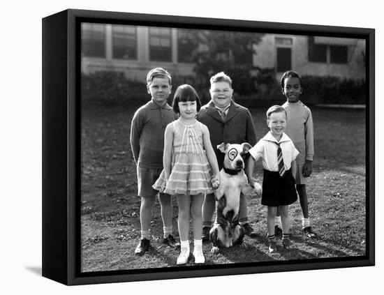 Serie Televisee Les Petites Canailles Little Rascals, C. 1930-null-Framed Stretched Canvas