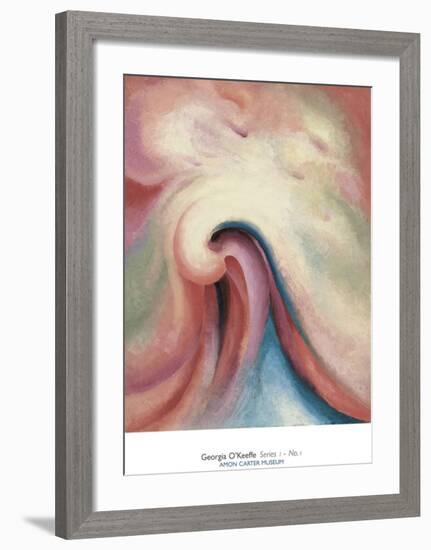 Series 1, No. 1, c.1918-Georgia O'Keeffe-Framed Art Print