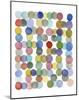 Series Colored Dots No. II-Louise van Terheijden-Mounted Art Print