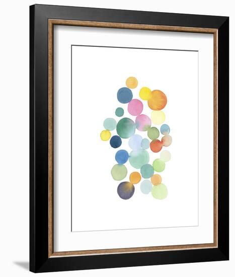 Series Colored Dots No. III-Louise van Terheijden-Framed Art Print