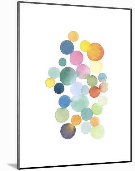 Series Colored Dots No. III-Louise van Terheijden-Mounted Art Print