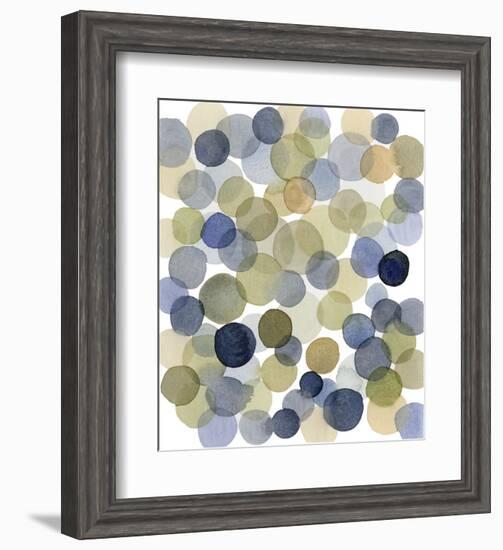 Series Dots Autumn-Louise van Terheijden-Framed Art Print