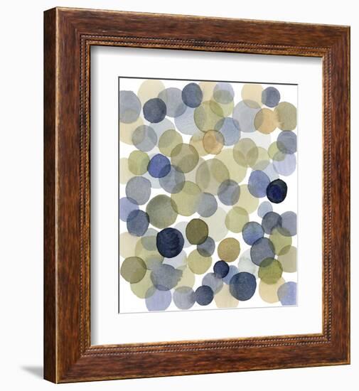 Series Dots Autumn-Louise van Terheijden-Framed Art Print