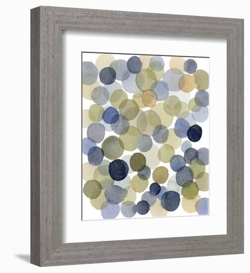 Series Dots Autumn-Louise van Terheijden-Framed Art Print