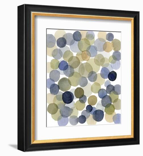 Series Dots Autumn-Louise van Terheijden-Framed Art Print