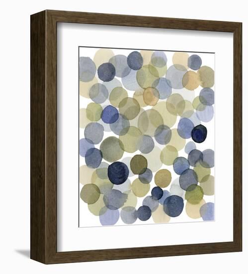 Series Dots Autumn-Louise van Terheijden-Framed Art Print