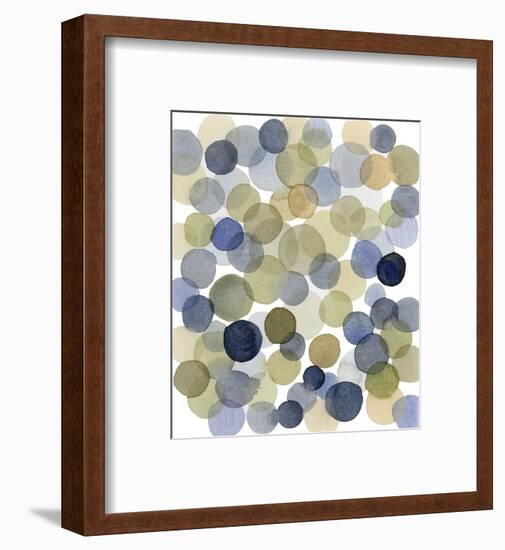 Series Dots Autumn-Louise van Terheijden-Framed Art Print