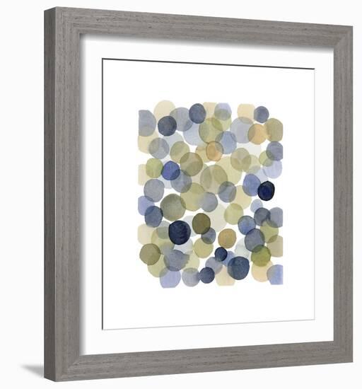 Series Dots Autumn-Louise van Terheijden-Framed Giclee Print