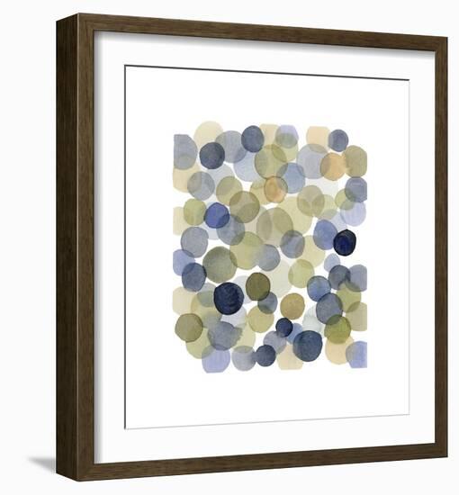 Series Dots Autumn-Louise van Terheijden-Framed Giclee Print