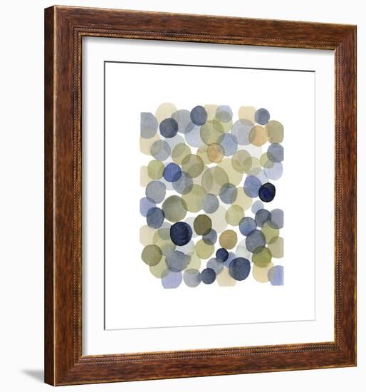 Series Dots Autumn-Louise van Terheijden-Framed Giclee Print