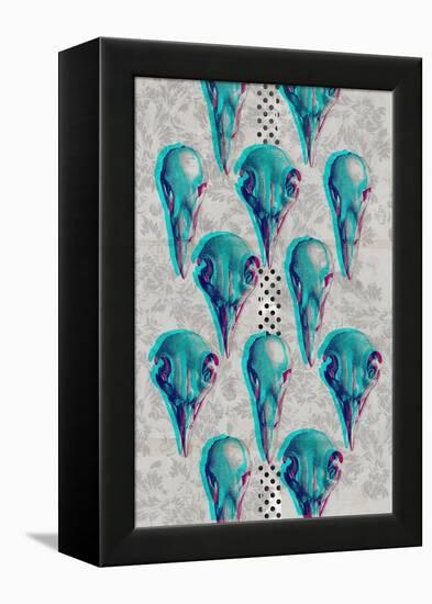 Series of Skulls, 2016 (Collage on Canvas)-Teis Albers-Framed Premier Image Canvas
