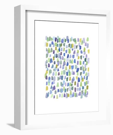 Series Rain No. I-Louise van Terheijden-Framed Art Print