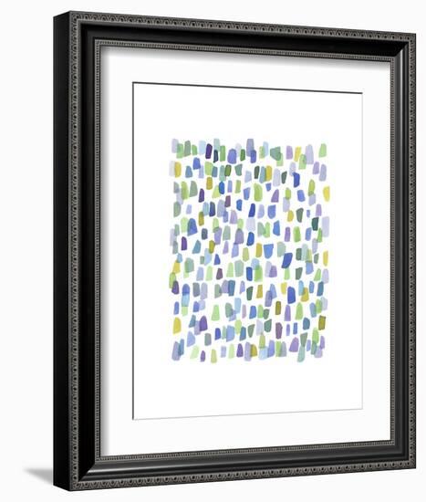 Series Rain No. I-Louise van Terheijden-Framed Art Print