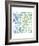 Series Sea Glass No. 1-Louise van Terheijden-Framed Art Print