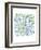 Series Sea Glass No. II-Louise van Terheijden-Framed Art Print