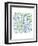 Series Sea Glass No. II-Louise van Terheijden-Framed Art Print