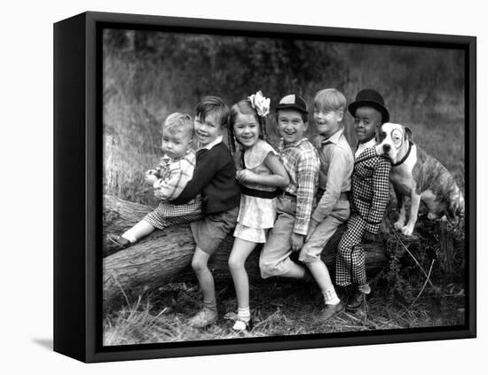 Series the Little Rascals/Our Gang Comedies C. 1932-null-Framed Stretched Canvas