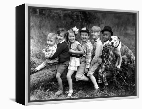 Series the Little Rascals/Our Gang Comedies C. 1932-null-Framed Stretched Canvas