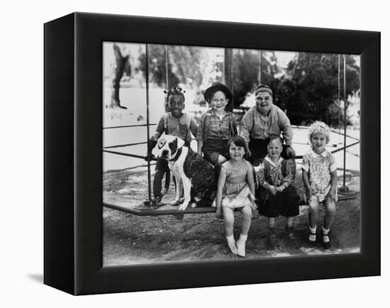 Series the Little Rascals/Our Gang Comedies, C. Late 1920S-null-Framed Stretched Canvas