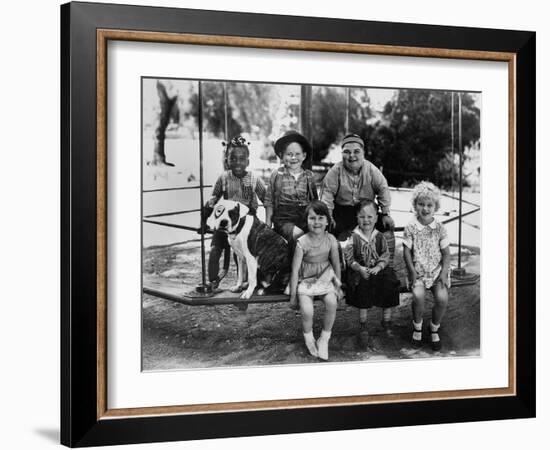 Series the Little Rascals/Our Gang Comedies, C. Late 1920S--Framed Photo