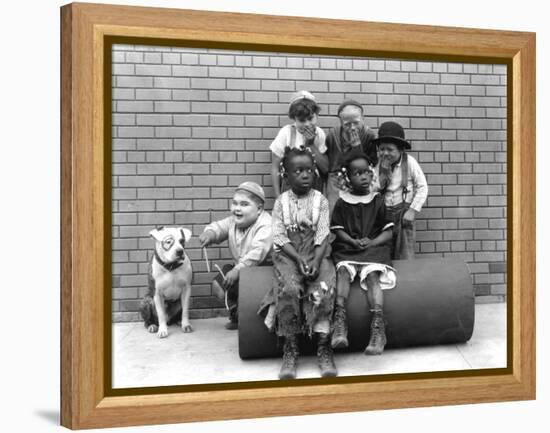 Series the Little Rascals/Our Gang Comedies, Late 1920S-null-Framed Stretched Canvas