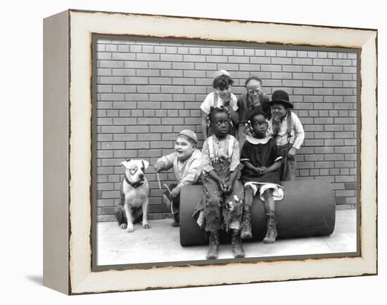 Series the Little Rascals/Our Gang Comedies, Late 1920S-null-Framed Stretched Canvas