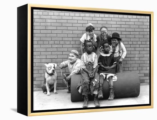 Series the Little Rascals/Our Gang Comedies, Late 1920S-null-Framed Stretched Canvas
