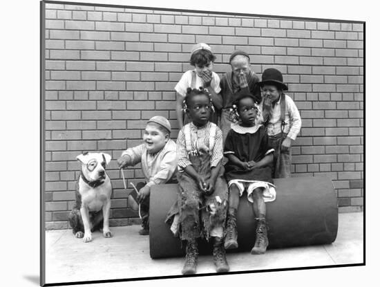 Series the Little Rascals/Our Gang Comedies, Late 1920S-null-Mounted Photo