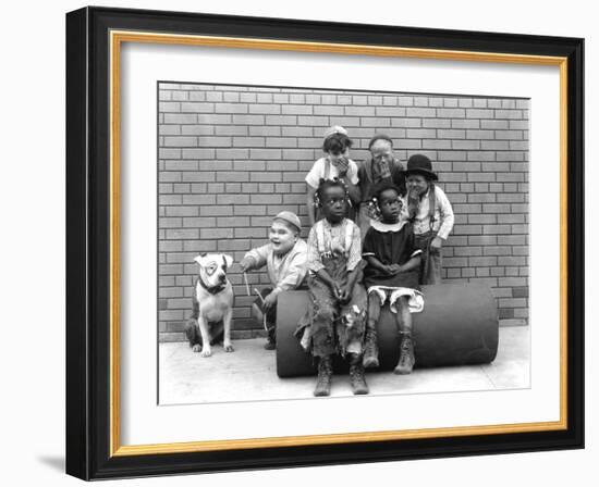 Series the Little Rascals/Our Gang Comedies, Late 1920S--Framed Photo