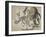 Serio-Comic War Map of Europe for the Year 1877, London-Frederick W Rose-Framed Giclee Print