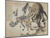 Serio-Comic War Map of Europe for the Year 1877, London-Frederick W Rose-Mounted Giclee Print