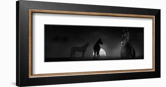 Serious Moonlight-Rosa Mesa-Framed Art Print