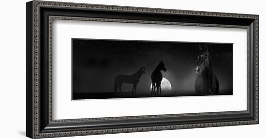 Serious Moonlight-Rosa Mesa-Framed Art Print