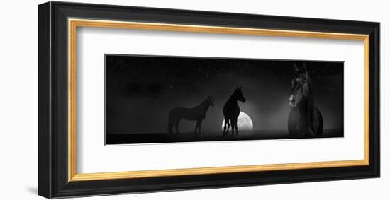 Serious Moonlight-Rosa Mesa-Framed Art Print