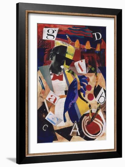 Serious Sound-Gil Mayers-Framed Giclee Print